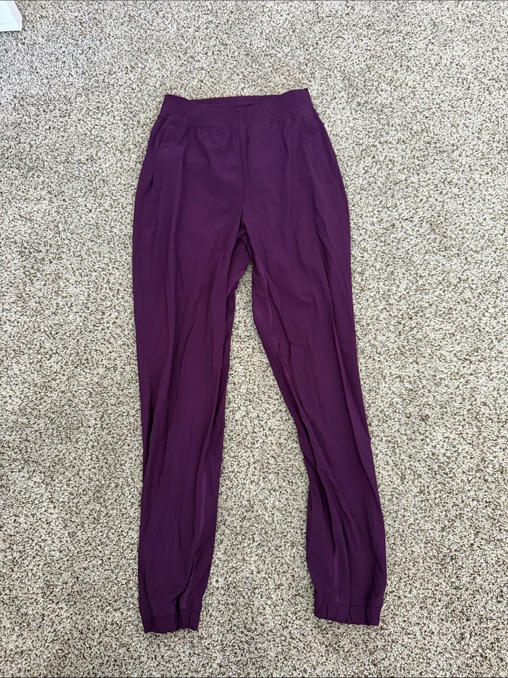 lululemon Adapted State Deep Plum Joggers